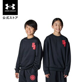 【35％OFF】公式 アンダーアーマー UNDER ARMOUR キッズ UAテック テリー オーバーサイズド カレッジ クレスト ロゴ クルー Train パーカー&トレーナー スウェット 6007825