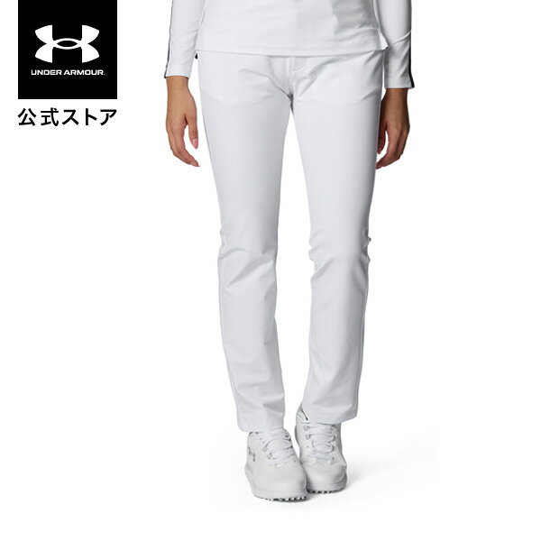 【60％OFF】公式 アンダーアーマー UNDER ARMOUR ウィメンズ UAドライブ プロパンツ Golf パンツ  ゴルフ 6008809 ホワイト