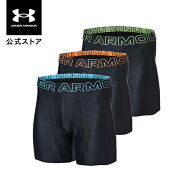 公式 アンダーアーマー UNDER ARMOUR メンズ UAパフォーマンステック 6インチ アンダーウェア （3枚セッ…