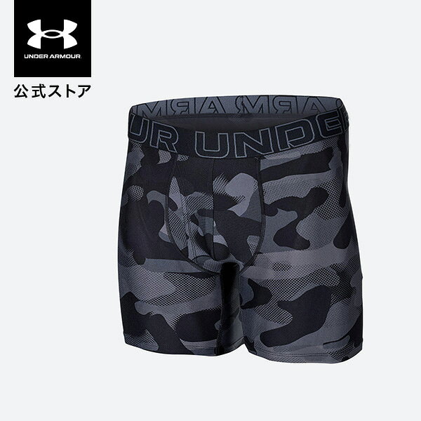 公式 アンダーアーマー UNDER ARMOUR  UAパフォーマンステック 6インチ ノベルティ アンダーウェア 1387411 メンズ 下着 パンツ 通気性 フィット ストレッチ ニット メッシュ アウトドア スポーツ ジム 運動 部活