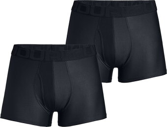 公式 アンダーアーマー UNDER ARMOUR UA メンズ トレーニング テック 3インチ アンダーウェア 2枚セット 1358555 ボクサージョック ボクサーパンツ 下着 インナー ロゴ 吸汗速乾 抗菌 防臭 通気性 メッシュ シームレス スポーツ ジム 運動 部活