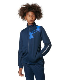 【40%OFF】公式 アンダーアーマー UNDER ARMOUR UA キッズ ボーイズ トレーニング ジャージ ジャケット トラックジャケット 1375484 アウトドア スポーツ ジム 運動 部活 ジュニア ガールズ 長袖 フルジップ ポケット 速乾 スタンドカラー