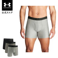 公式 アンダーアーマー UNDER ARMOUR UA UAパフォーマンステック 6インチ アンダーウェア （3枚セット）…