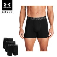 公式 アンダーアーマー UNDER ARMOUR UA UAパフォーマンスコットン 6インチ アンダーウェア （3枚セット…