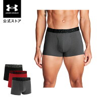 公式 アンダーアーマー UNDER ARMOUR UA UAパフォーマンスコットン 3インチ アンダーウェア （3枚セット…