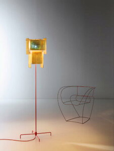 INGO Maurer/�C���S�E�}�E���[�f�U�C�� 24 Karat Blau Floor/24 �J���b�g �u���[ �t���A�[ 2009 �Ɩ��̖��p�t �C���S�}�E���[ Floor light/�t���A���C�g �t���A�����v �X�^���h���C�g �A�[�g�h�C�c�� Studo no