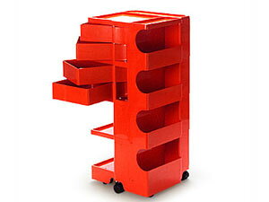 BobyWagon/�{�r�[���S�� 4�i4�g���C ���b�h/��/Red Joe Colombo/�W���G �R�����{�i�W���[�R�����{ �j�f�U�C�� 1990�N B-line/�r�[���C�� �C�^���A�� midcentury/�~�b�h�Z���`�����[�Ƌ� ���[���S�� �L���X