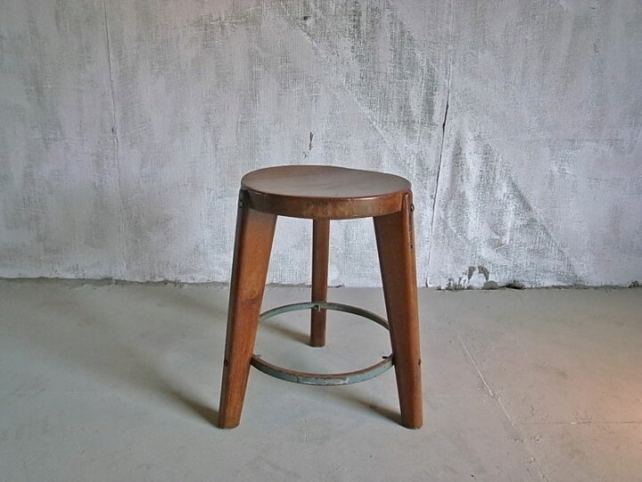 楽天市場 Sale レア Pierre Jeanneret ピエール ジャンヌレ Round Stool ラウンドスツール オリジナル 本物保証 Circa 1965 1966 チャンディーガル コルビジェ 椅子 イス チェア 家具 美術品 希少 2 中古 アンダーグラウンド