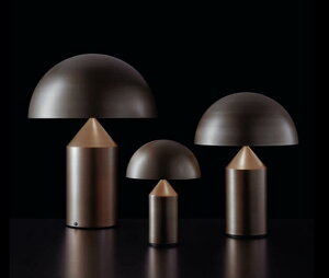 Oluce/�I���[�`�F Atollo 239 (satin bronze)/�A�g�[�� 239 Vico Magistretti/���B�R �}�W�X�g���b�e�B �f�U�C�� 1977 Table light/�e�[�u�����C�g tablelamp�e�[�u�������v ����50cm �T�e���u�����Y ���^�� �A�[�g Ita