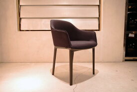 SALE Softshell chair/ソフトシェルチェア Ronan & Erwan Bouroullec/ロナン＆エルワン・ブルレック 兄弟 Vitra/ヴィトラ hhstyle取扱い ダイニングチェア 椅子 イス オフィスチェア ソファ 定価89,100円 ネイビー 複数入荷（別出品）中古美品 オフィス家具 2【中古】