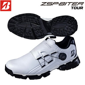 BRIDGESTONE GOLF �y �u���a�X�g�� �z ZSP-BITER TOUR SH2401 WK �����Y �S���t �V���[�Y �y 2024�N���f�� �z �z���C�g×�u���b�N 3E �X�p�C�N���X �[�� �X�p�C�N �o�C�^�[ �c�A�[ �h�� BOA