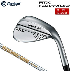 【メーカーカスタム】クリーブランド RTX FULL-FACE 2 右用 ウェッジ Dynamic Gold DST New Design スチールシャフト [日本正規品] 【 2024年モデル 】 Cleveland Golf フルフェイス 【 クリーブランド ウェッジ 】