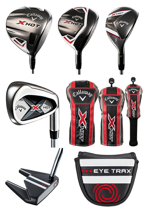 楽天市場】Callaway 【 キャロウェイ 】 X HOT パッケージセット 