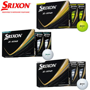 SRIXON �y �X���N�\�� �z Z-STAR �S���t �{�[�� 1�_�[�X(12��) �y 2025�N���f�� �z �[�b�g�X�^�[ DUNLOP �_�����b�v �X���N�\�� �{�[�� �y �_�����b�v �{�[�� �z