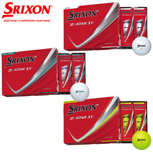 SRIXON �y �X���N�\�� �z Z-STAR XV �S���t �{�[�� 1�_�[�X(12��) �y 2025�N���f�� �z DUNLOP �_�����b�v �S���t�{�[�� z star �[�b�g�X�^�[ �X���N�\�� �{�[�� �y �_�����b�v �{�[�� �z