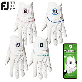 FOOTJOY 【 フットジョイ 】 FGWFW23 WeatherSof ウェザーソフ ゴルフ グローブ 左手用 レディース 【 2023年モデル 】 ネコポス便 女性用 【 フットジョイ グローブ 】