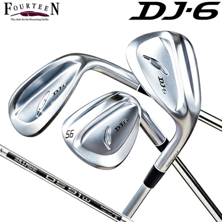 楽天市場】FOURTEEN 【 フォーティーン 】 DJ-6 ウェッジ N.S.PRO DS 