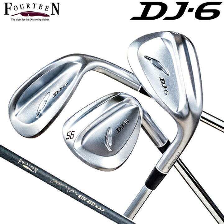 楽天市場】FOURTEEN 【 フォーティーン 】 DJ-6 ウェッジ FT-62w Ver2 