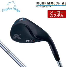 【受注生産】Kasco【キャスコ】DOLPHIN WEDGE ドルフィン ウェッジ DW-120G BLACK【セミグースネック】N.S.PRO 950GH スチールシャフト【2020年モデル】ブラック