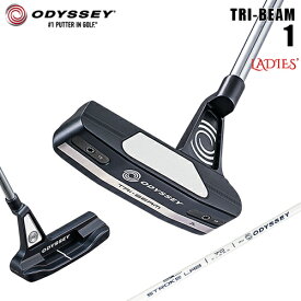 【最短営業日発送】 ODYSSEY 【 オデッセイ 】 TRI-BEAM ウィメンズ パター ＃1 STROKE LABシャフト ホワイト [日本正規品] 【2023年モデル】 レディース 右用 トライビーム 女性用 one 32インチ