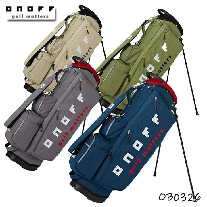 楽天市場】ONOFF 【 オノフ 】 スタンド キャディバッグ OB0326 