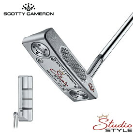 【最短営業日発送】 タイトリスト スコッティ キャメロン スタジオスタイル NEWPORT 2.5+ ニューポート 2.5 プラス パター [ 日本正規品 ] 【 2025年モデル 】 Titleist SCOTTY CAMERON STUDIO STYLE PUTTERS メンズ 右用 即日 当日 あす楽