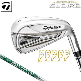 TaylorMade 【テーラーメイド】 STEALTH GLOIRE アイアン 5本セット (#6～PW) N.S.PRO 950GH neo スチールシャフト 【2022年モデル】 ステルス グローレ メンズ 右用 飛ばせる 初速アップ 高弾道 【テーラーメイド アイアン】