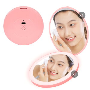 �y���r���[���T�t�z�R���p�N�g�~���[ ���{�� �y�� �܂肽���ݎ� �苾 LED USB Type-C �[�d �����^�ѕ֗� ���C�N�A�b�v�~���[ 2�ʋ� ���C�g�t�� �R�X���e�B�b�N�~���[ ������� ���� �j�� �j����