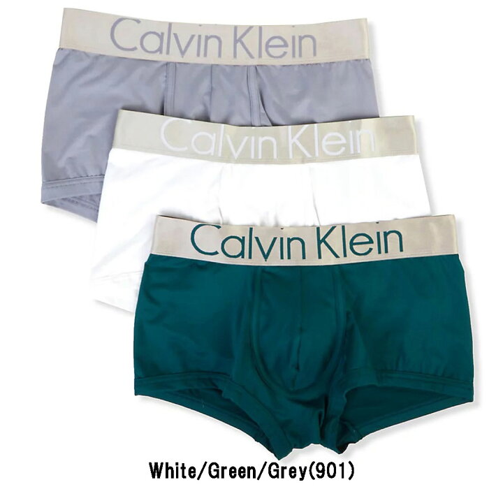楽天市場】Calvin Klein(カルバンクライン)ローライズボクサー 3枚セット STEEL MICRO NB1656 : UNDIE楽天市場店
