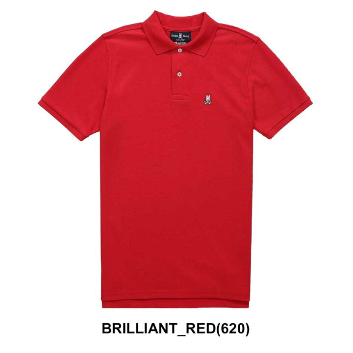 楽天市場】(SALE)Psycho Bunny(サイコバニー)ポロシャツ 半袖 ゴルフ メンズ CLASSIC POLO B6K001ARPC : UNDIE楽天市場店