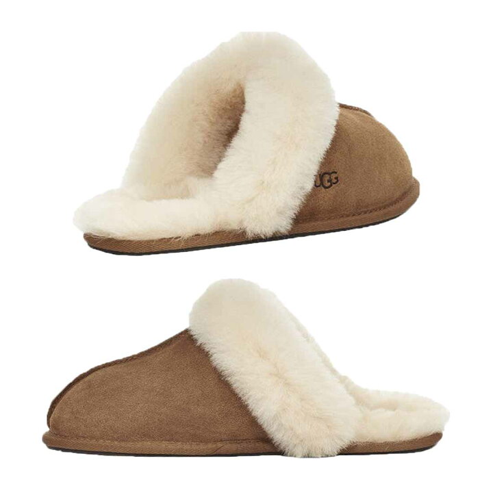 楽天市場】UGG(アグ)レディース ムートン スリッパ サンダル  