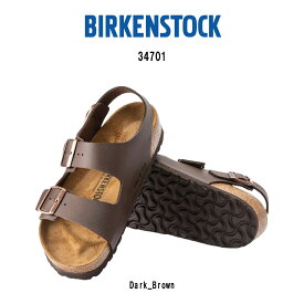 BIRKENSTOCK(ビルケンシュトック)ユニセックス ストラップ サンダル Milano BS 34701 Regular