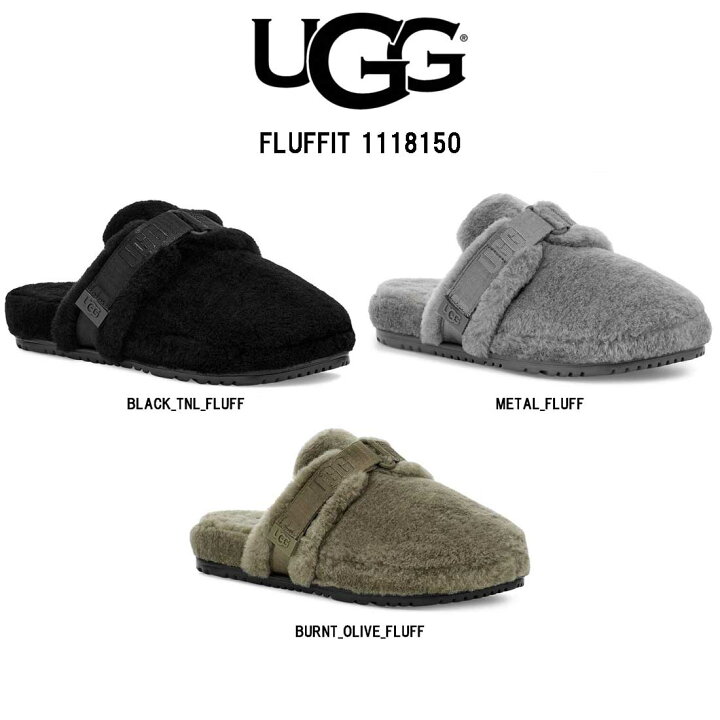楽天市場 Ugg アグ メンズ ムートン スリッパ サンダル ルームシューズ フラッフイット Fluffit Undie楽天市場店