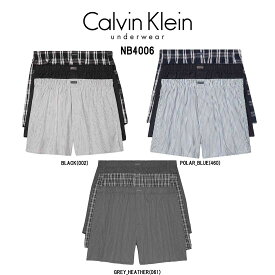 Calvin Klein(カルバンクライン)ck トランクス ボクサー 3枚セット メンズ 男性用 下着 NB4006