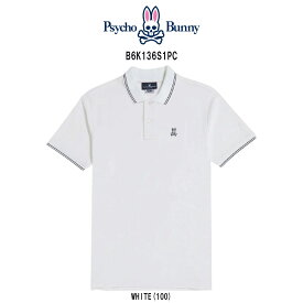 (SALE)Psycho Bunny(サイコバニー)ポロシャツ 半袖 スポーツ ゴルフ メンズ Logan Polo B6K136S1PC