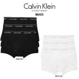 Calvin Klein(カルバンクライン)ck ボクサーパンツ コットン 前開き 3枚セット 下着 メンズ NB4002