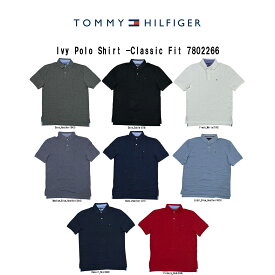 TOMMY HILFIGER(トミーヒルフィガー)ポロシャツ ワンポイント ロゴ 半袖 Ivy Polo Shirt -Classic Fit 7802266