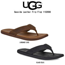 UGG(アグ)メンズ スリッパ サンダル シーサイド レザー フリップフロップ Seaside Leather Flip Flop 1102690