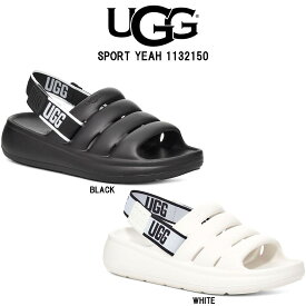 UGG(アグ)メンズ スリッパ サンダル バックベルト ロゴ 靴 厚底 海 プール ルームシューズ SPORT YEAH 1132150