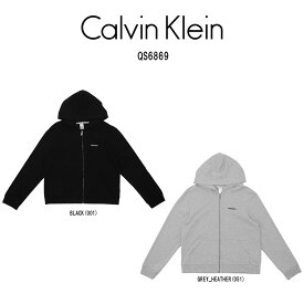 (SALE)Calvin Klein(カルバンクライン)パーカー フルジップ モダン コットン レディース QS6869