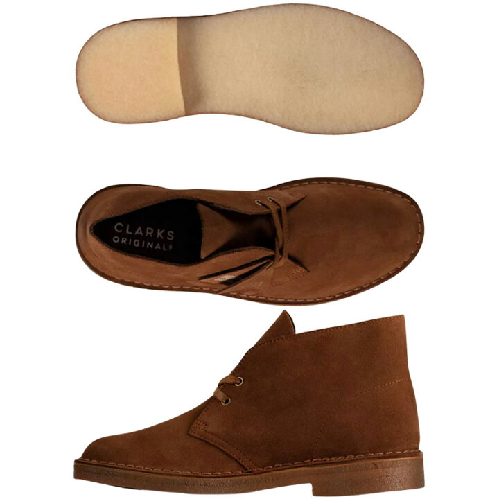 楽天市場】CLARKS(クラークス)チャッカブーツ デザートブーツ スエード 