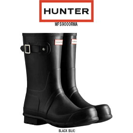 HUNTER(ハンター)レインブーツ ラバー 靴 防水 メンズ オリジナル ショート ブーツ MFS9000RMA