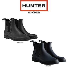 HUNTER(ハンター)レインブーツ 長靴 防水 オリジナル チェルシー メンズ MFS9060RMA