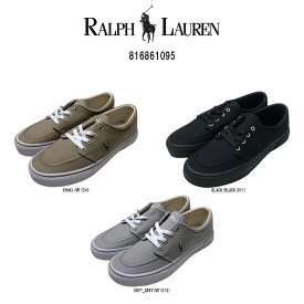 POLO RALPH LAUREN(ポロ ラルフローレン)スニーカー キャンバス シューズ メンズ 男性用 靴 FAXON 816861095