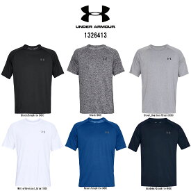 (SALE)UNDER ARMOUR(アンダーアーマー)Tシャツ クルーネック 半袖 スポーツウェア ジム トレーニング Tech 2.0 メンズ 1326413