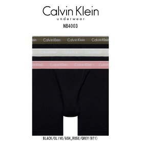 Calvin Klein(カルバンクライン)ボクサーパンツ 3枚セット お買い得 パック メンズ 下着 NB4003