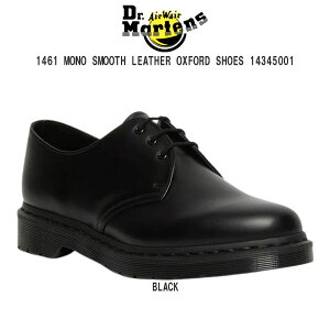 ドクターマーチン CORE 1461 MONO 3 EYELET SHOE BLACK 14345001 