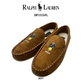 POLO RALPH LAUREN(ポロ ラルフローレン)モカシン ムートン シューズ 靴 スリッポン くま メンズ Declan Bear SMF5203ARL