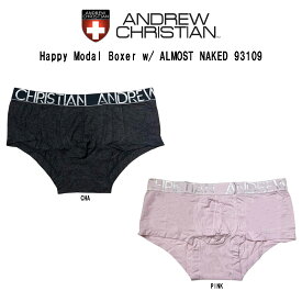 ANDREW CHRISTIAN(アンドリュークリスチャン)ボクサーパンツ アンダーウェア セクシー メンズ 下着 男性用 Happy Modal Boxer 93109