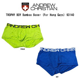 ANDREW CHRISTIAN(アンドリュークリスチャン)ボクサーパンツ アンダーウェア セクシー メンズ 下着 男性用 TROPHY BOY Bamboo Boxer 93140